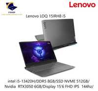Lenovo LOQ 15IRH8 intel i5-13420H DDR5 8GB/SSD 512GB/ RTX 3050 6GB