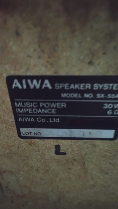 Vând stație Onkyo + 2 boxe Aiwa 30w