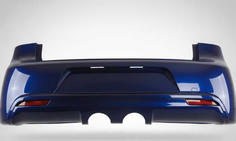 Bara Spate VW Golf 6 VI 2008-2013 R20 Look (LD5Q (Albastru))