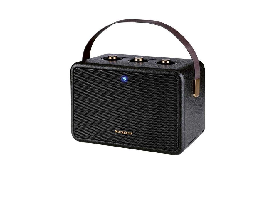 Bluetooth тонколона Високоговорител Silvercrest ретро дизайн и дръжка