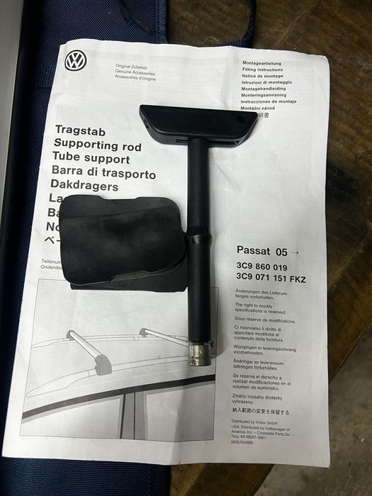 Bare transversale Volkswagen Passat