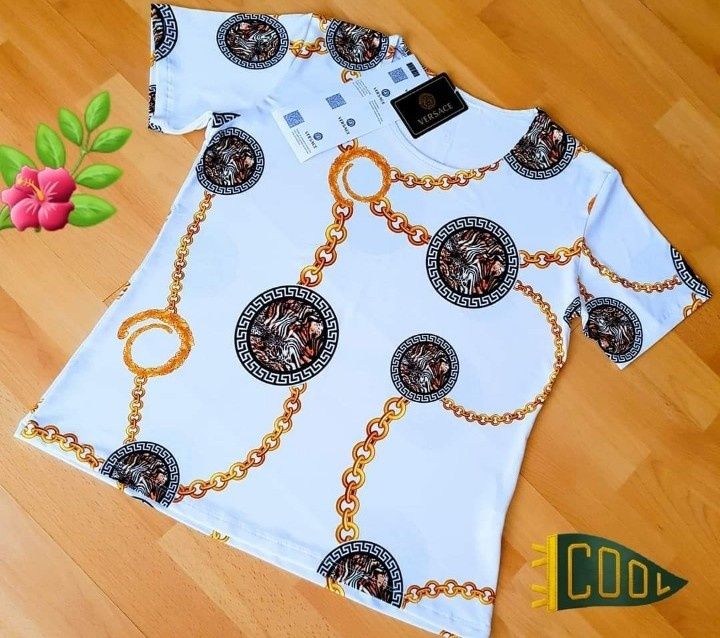 Bluza dama/tricou,model Versace, bumbac cu licra, marimi 42 44 46 48