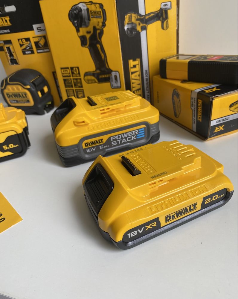 DeWALT Батерия DCB184 5Ah 18V 2024/2025г. с Гаранция