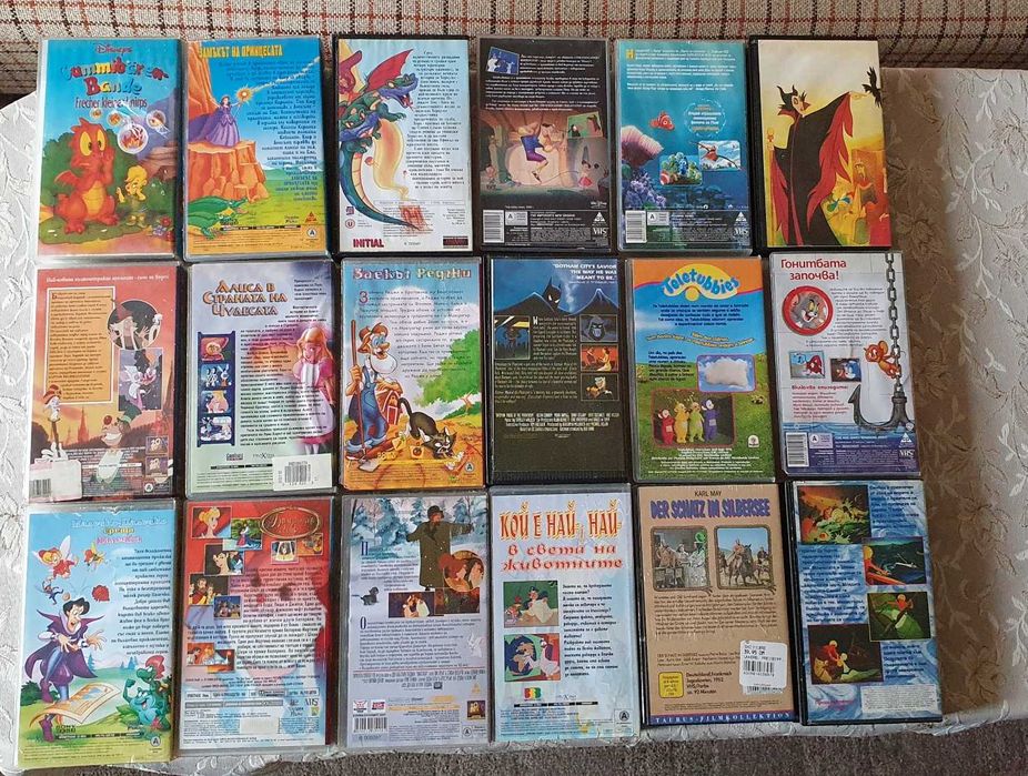 Видеокасети оригинални VHS с филми