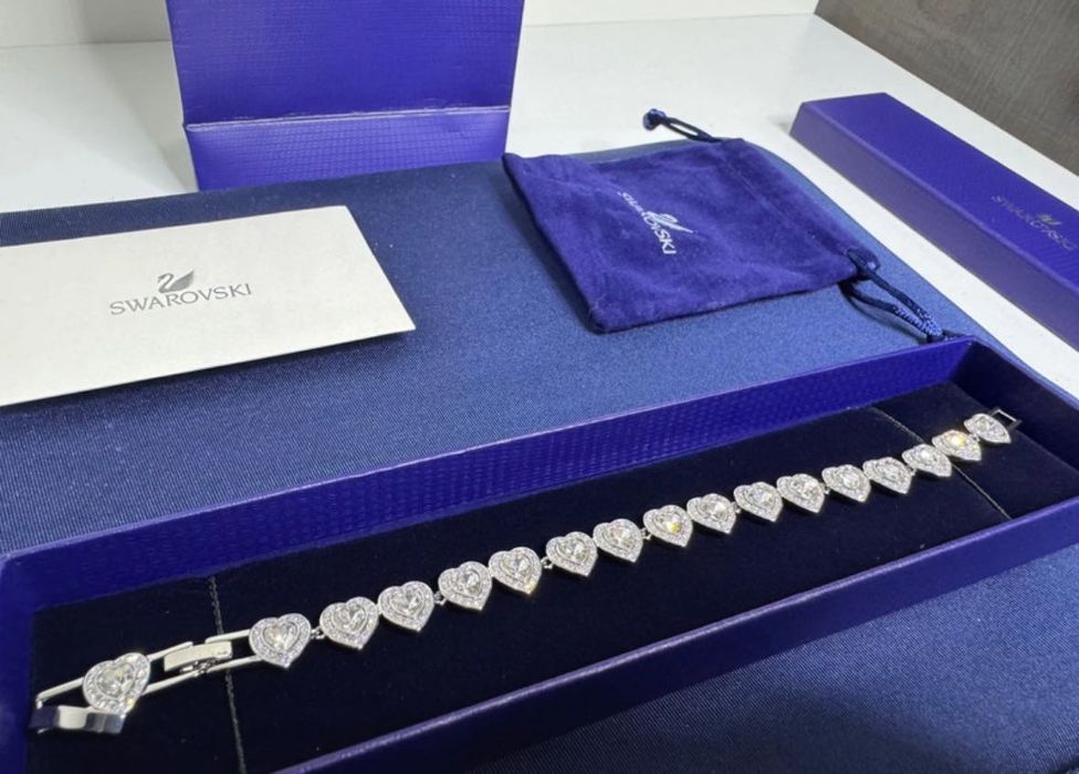 Brățară Swarovski Angelic Hearts