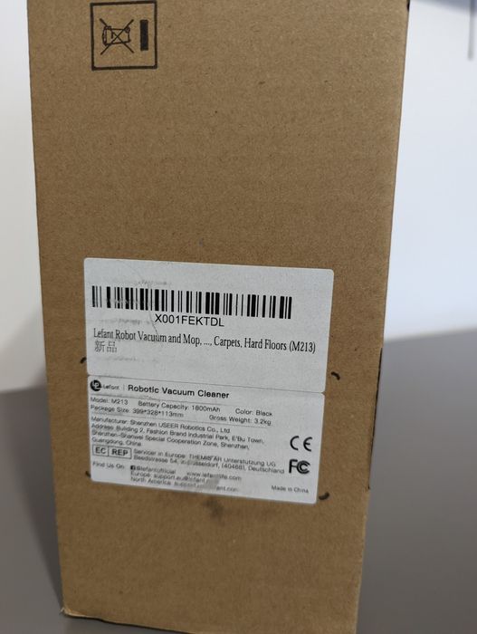 Aspirator Lefant Robot Vacuum Mop M213  -Nou-