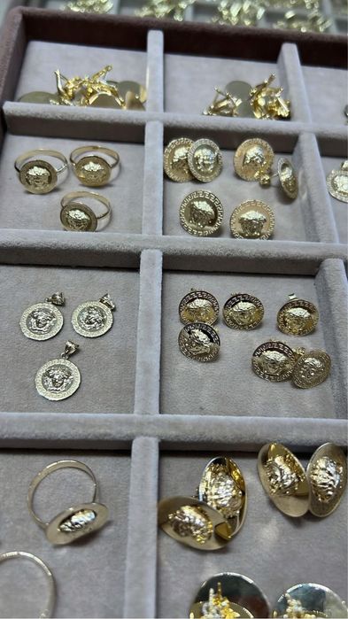 Cercei versace aur 14 k
