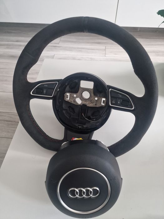 Volan Audi Rs , s-line , teșit original, reconditionat