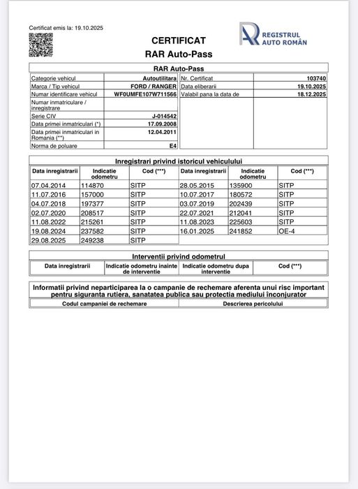 Ford Ranger 2008 2.5 Tdi ( Hilux / L200 / Navara ) IMPECABIL !