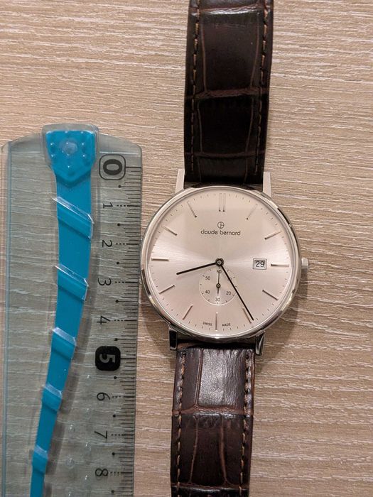 Ceas elvețian Claude Bernard Slim Line Small Second 65004 3 AIN1
