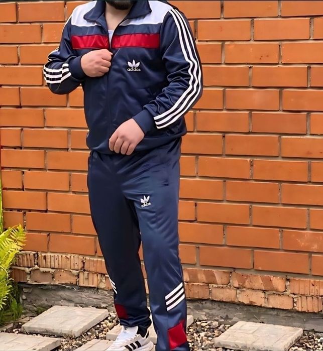 Спортивный костюм " Adidas  " СУПЕРЭЛАСТИК в стиле ретро 90-х