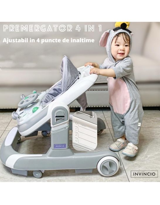 Проходилка за бебе 6-24 месеца, 4 в 1