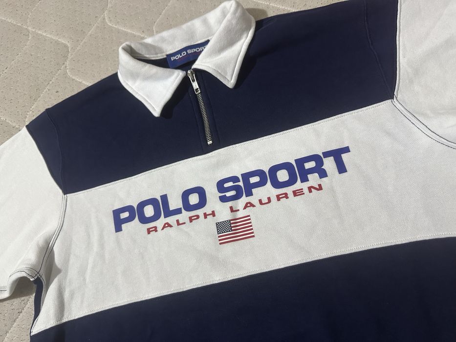 Polo Ralph Lauren Sport Capsule chest panel logo rugby shirt
