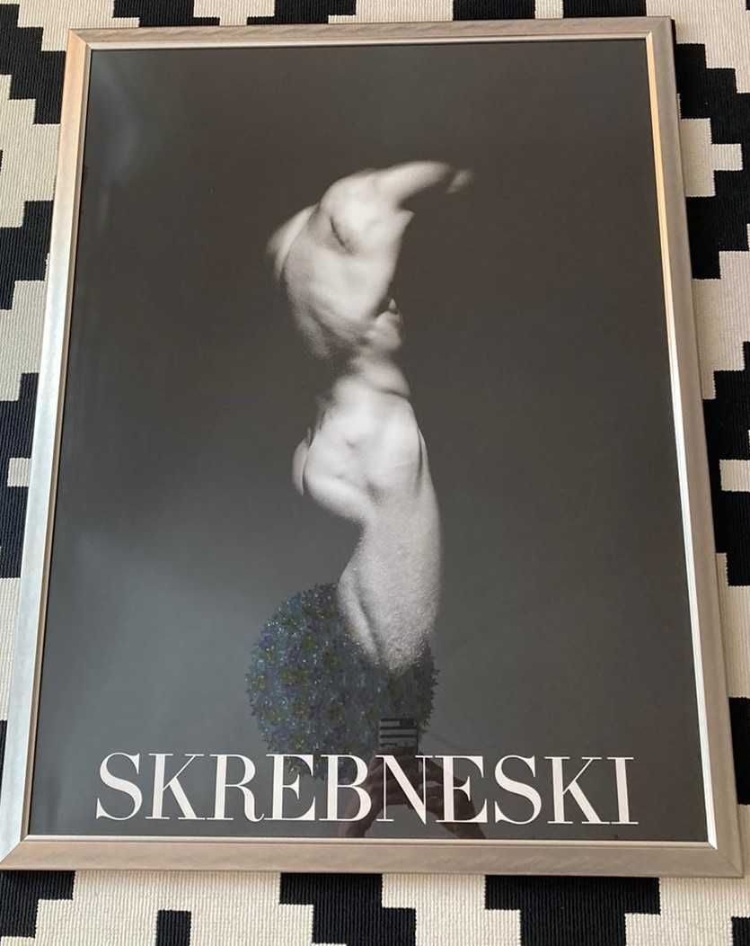 Skrebneski fotografie nud originala afis poster expozitional rar rama