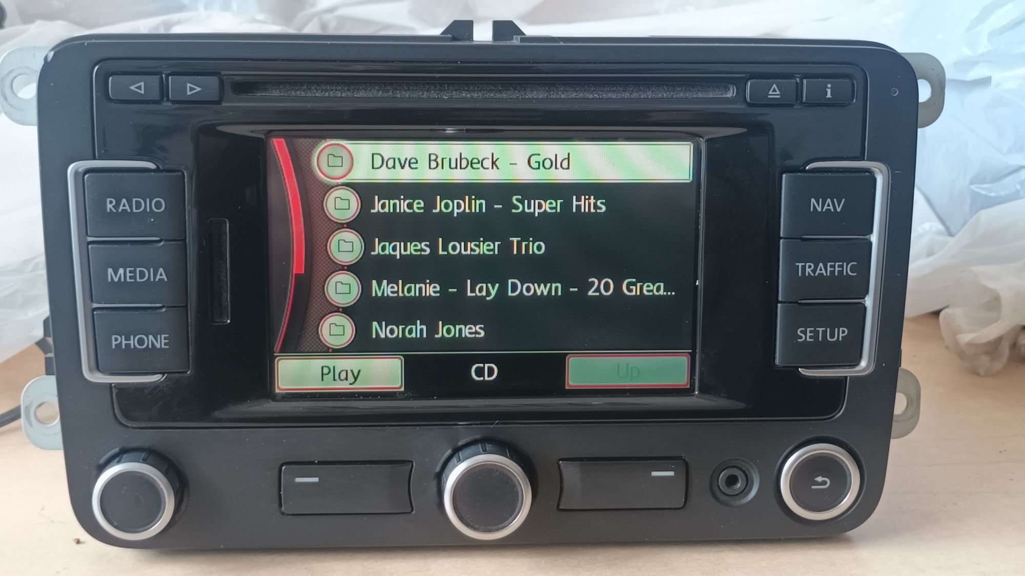 VW RNS 315 Radio CD Navi Bluetooth VW Transporter T5 Passat Octavia