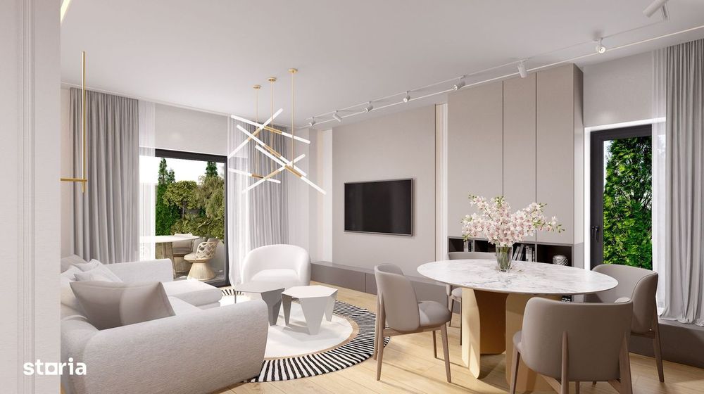 2 camere cu gradina proprie - Unirii