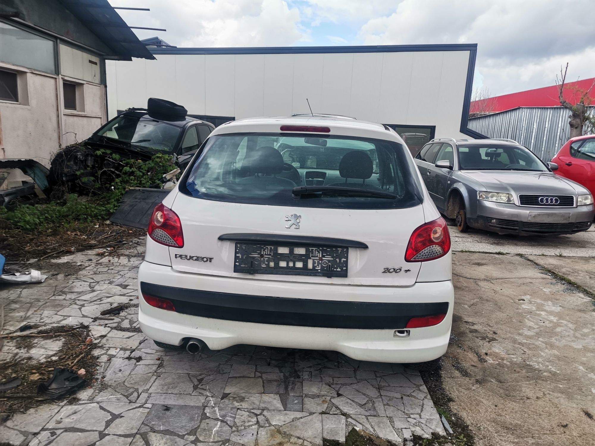 Пежо 206 + плюс peugeot 206+ plus 1.1 hfx 60hp 44kw за части