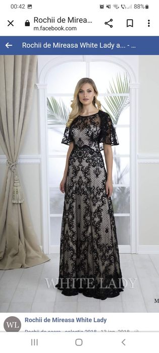 Rochie  white lady  38-40