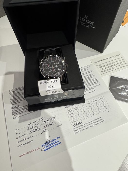 EDOX Grand Ocean Chronograph