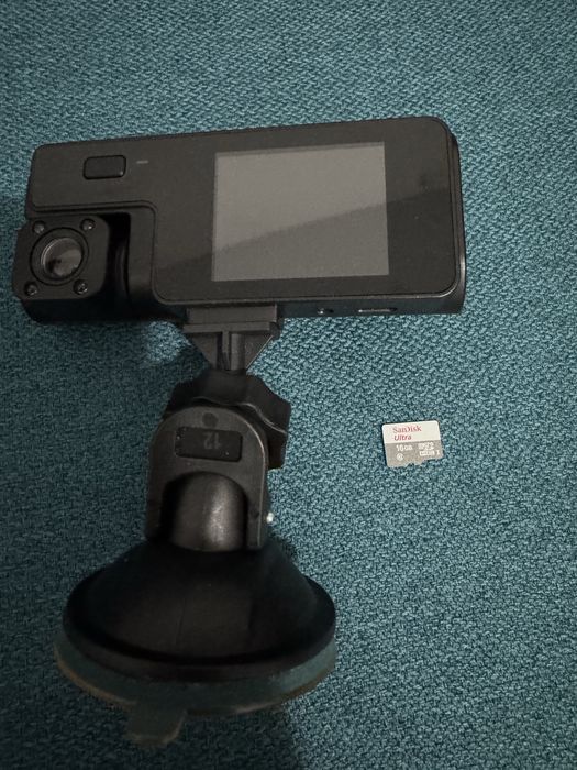 Camera Auto duala, 170 grade 1080 cu card de memorie 16 Bg inclus