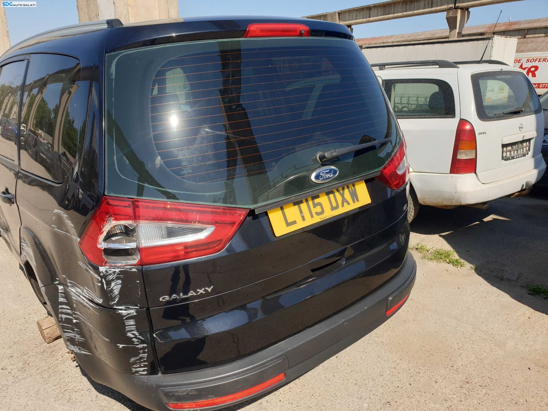 Hayon Haion Portbagaj Dezechipat cu Luneta Geam Sticla Ford Galaxy 2 2006 - 2015 Cod Culoare G6 [K5023]