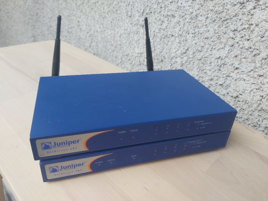 Juniper Netscreen ns5gt firewall и Switch 3Com 24port