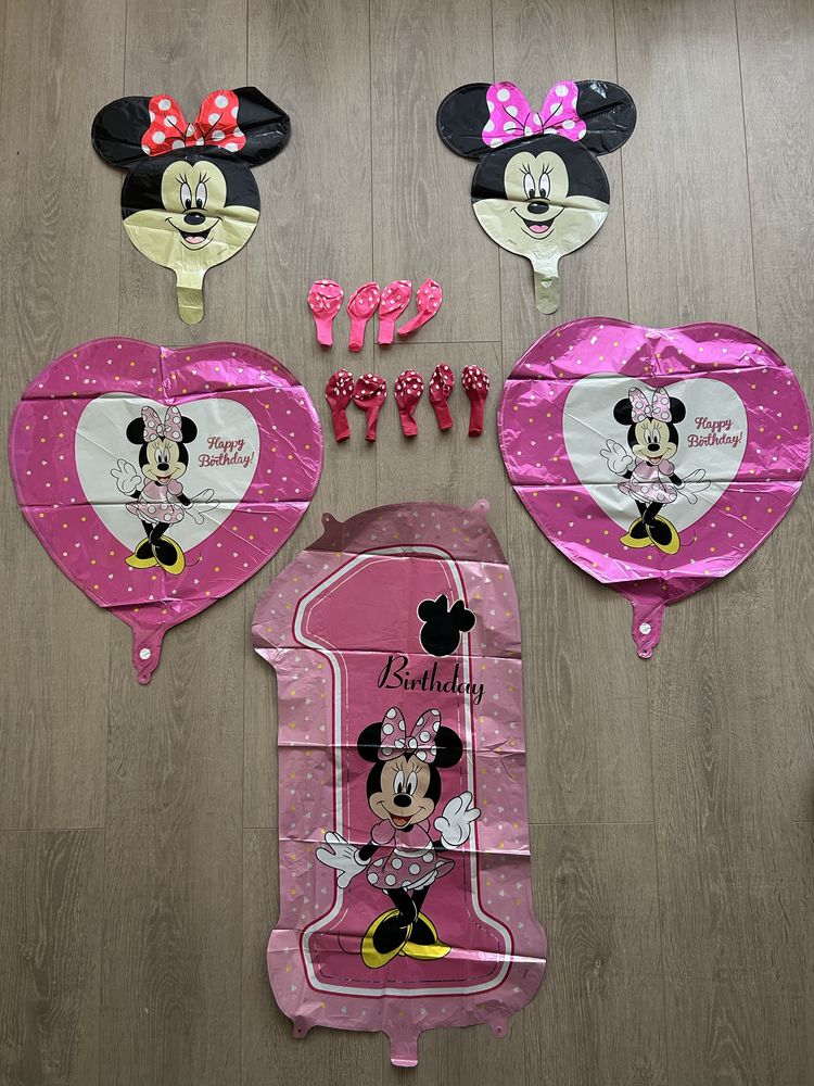 Set aniversar 1 an Mickey /Minnie Mouse+bonus