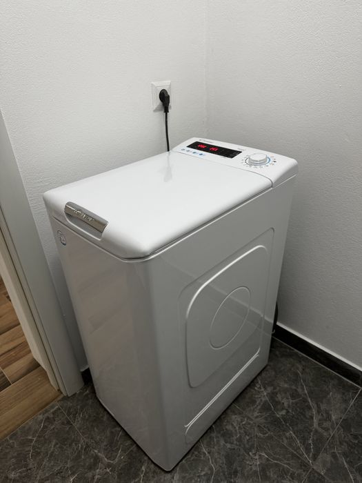 Masina de spalat rufe verticala Candy CTSG 38TMCE/1-S, 8kg, 1300rpm, B