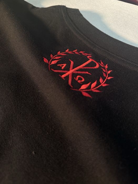 Pullover barbati brodat inima Romania+Cruce Ortodoxa