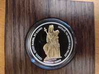 Монета с български мотив. Богиня Тюхе. 2014 1 dollar.