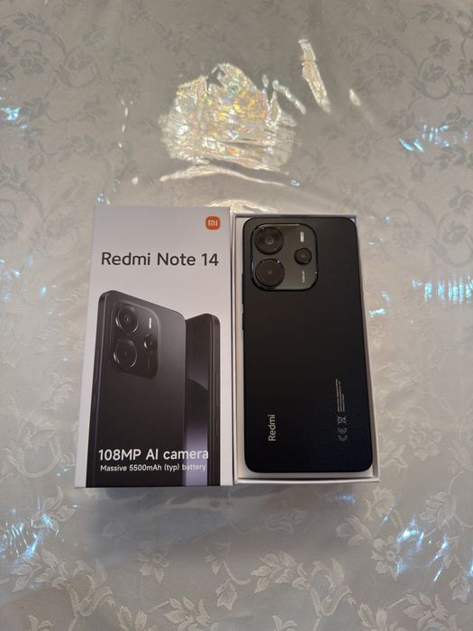 Redmi Note 14 Midnight Black