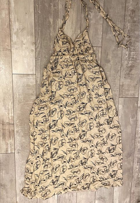 Rochie Bershka cu dantela alba/ Atmosphere/ LcWalkiki