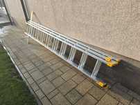 Scara extensibila profesionala FORTE PLUS 3x10 trepte