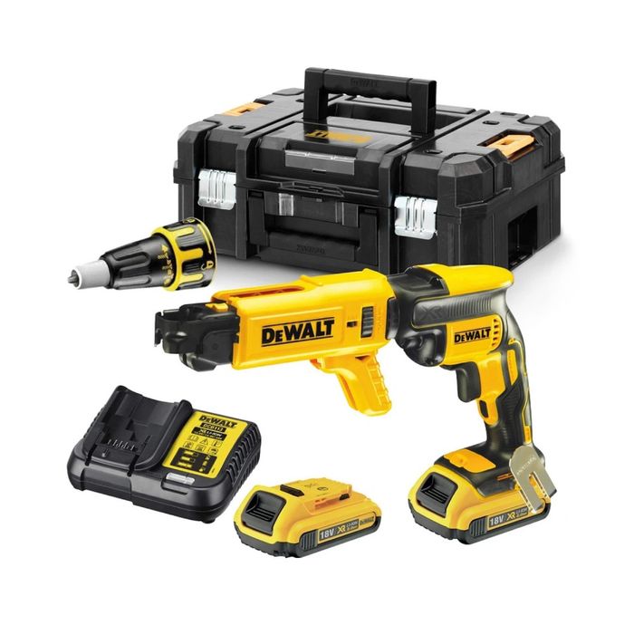 Акумулаторен винтоверт DEWALT DCF620D2K с батерии и зарядно устройство