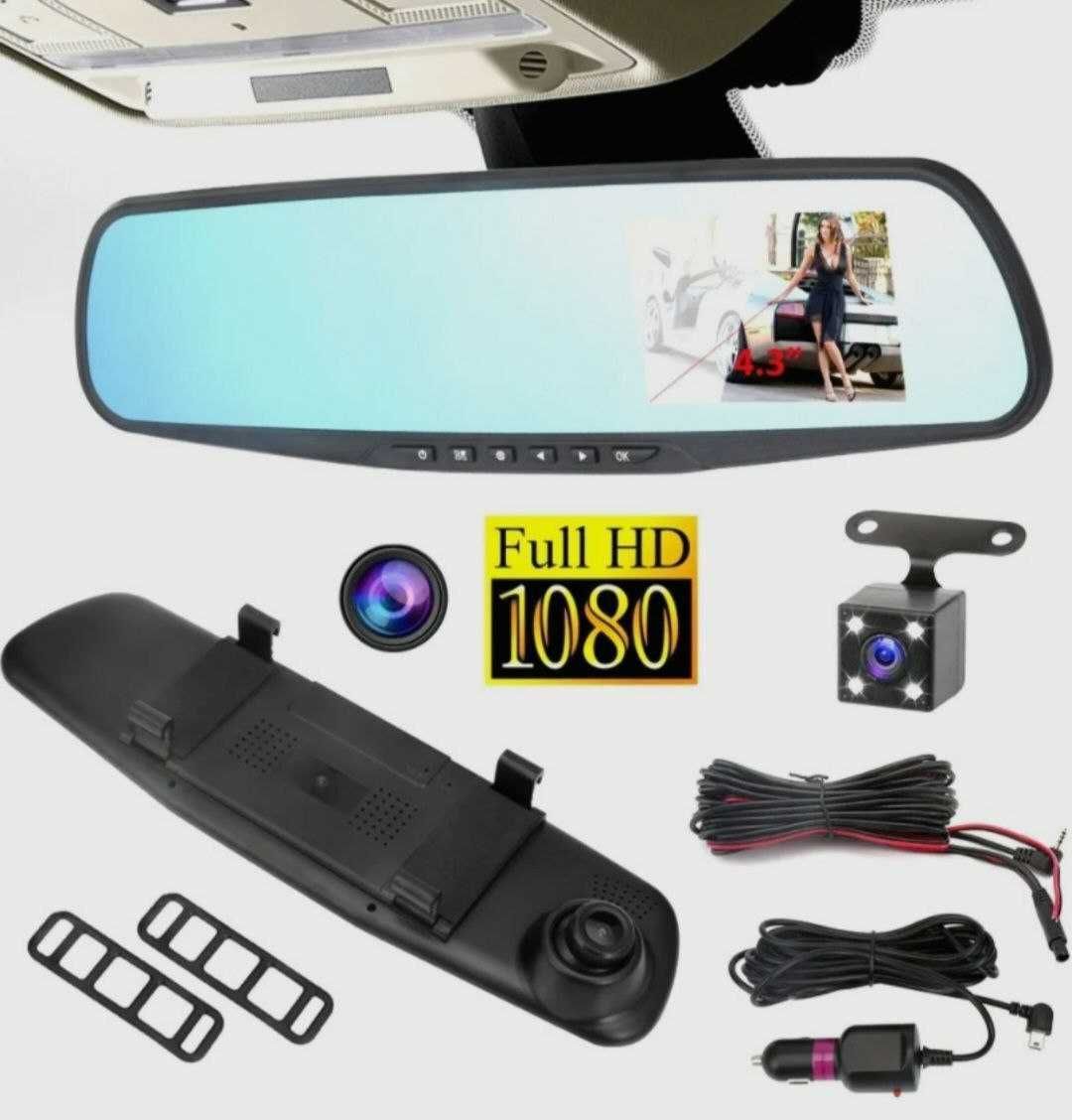 Ультратонкий автомобильный видеорегистратор Full HD 1080