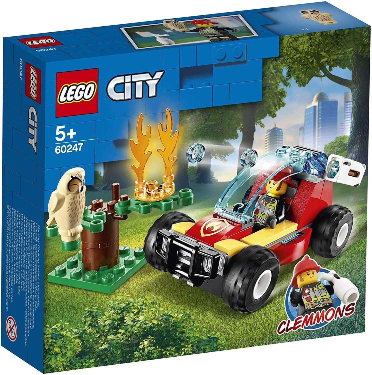 НОВО Lego City Fire - Горски пожар (60247) от 2020 г.