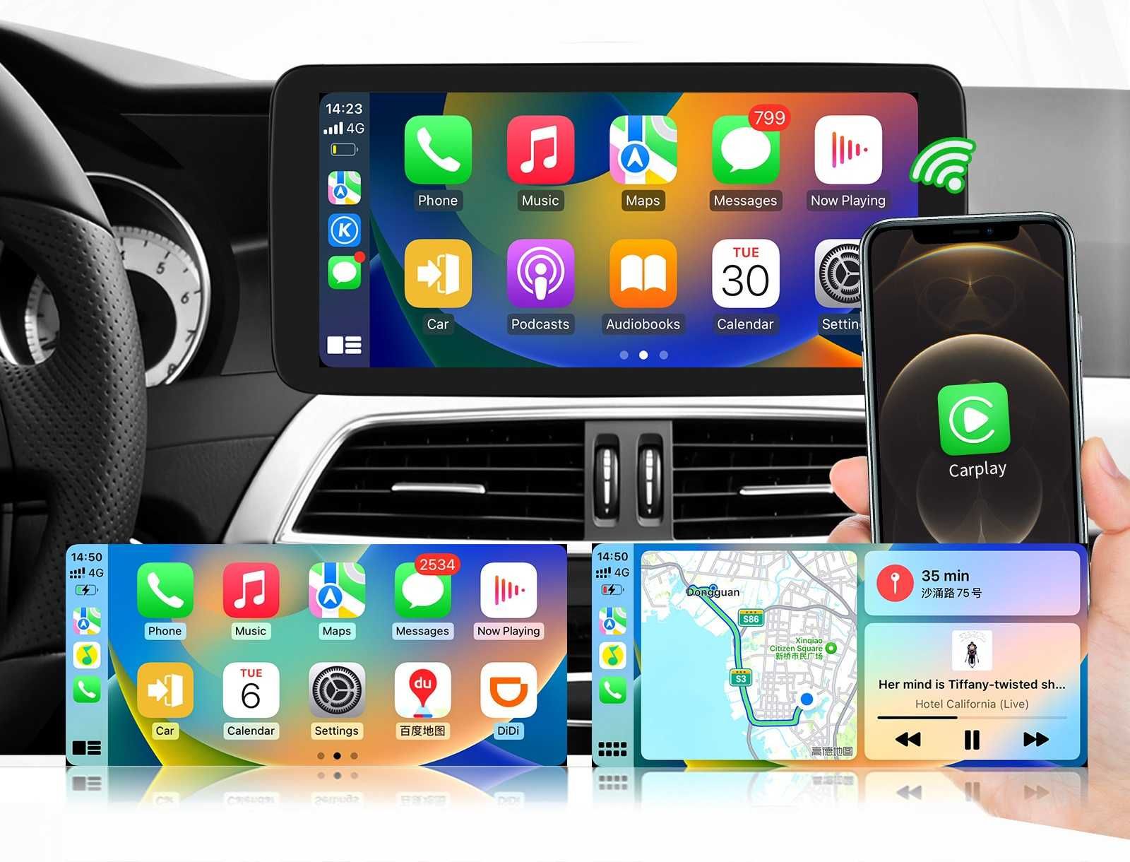 Mercedes C class W204 [2011-2014] 10.25 Мултимедия Навигация Android