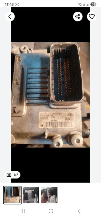 Calculator Motor Ecu Opel Corsa D Motor 1.2 benzina  Z12XEP