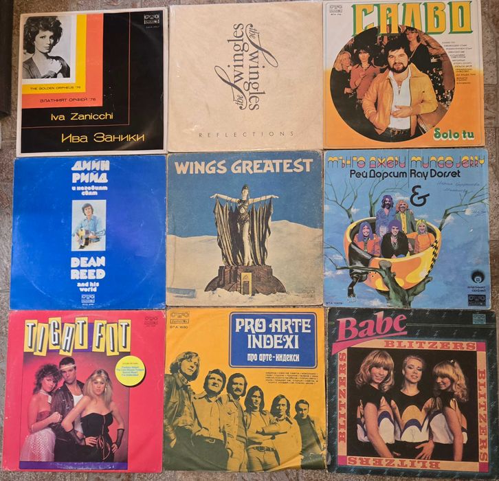 Грамофонни плочи с приказки,песнички,народна музика,естрада и др