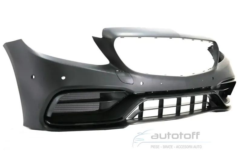 Bara Fata cu Difuzor si ornamente evacuare compatibil cu Mercedes C-Class W205 S205 (2014-2020) C63 Design