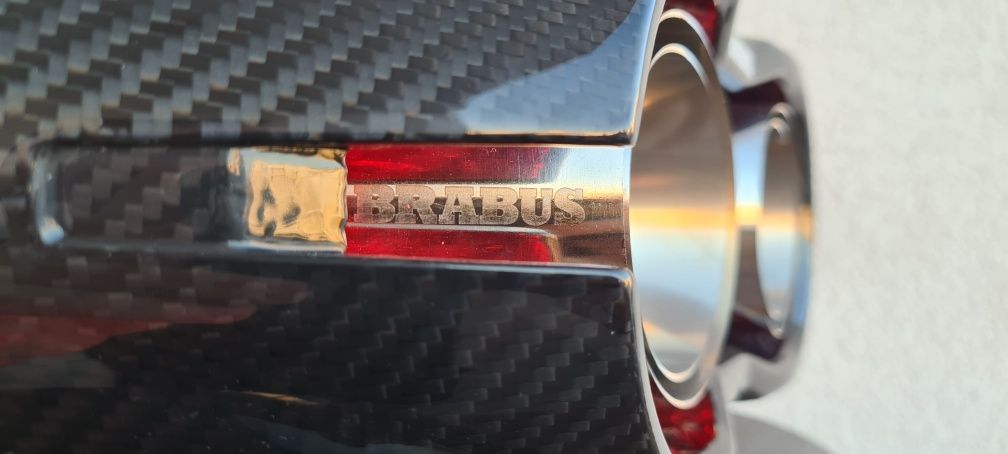 AMG BRABUS ROCKET накрайници Red line