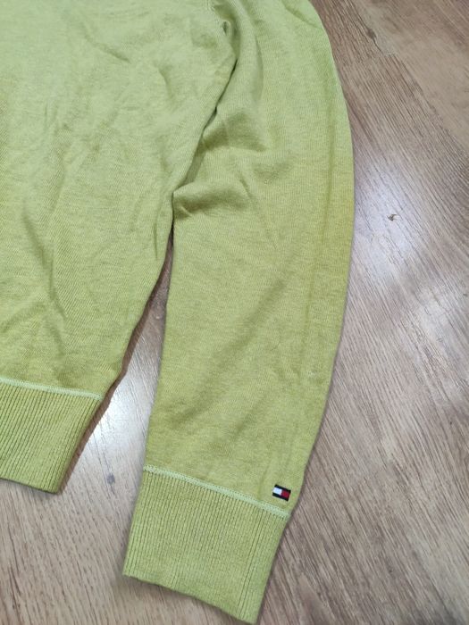 Pulover din in și bumbac Tommy Hilfiger mărimea XXL