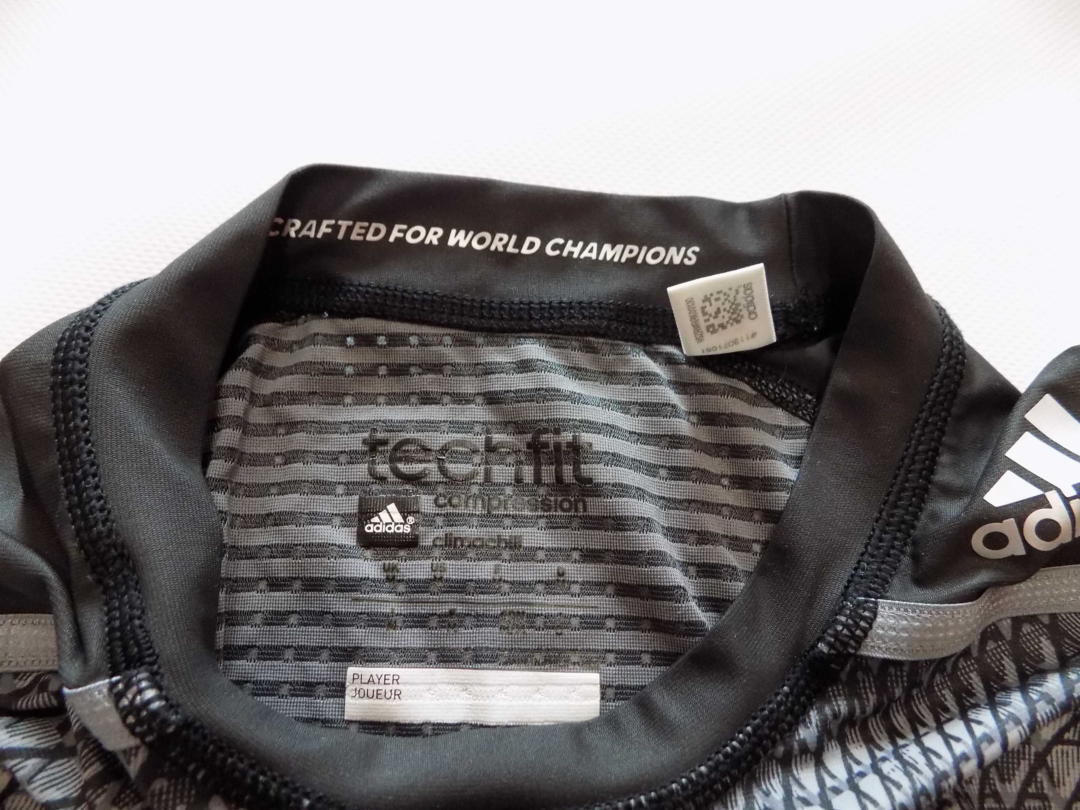 Тениска adidas techfit потник блуза оригинал спорт фитнес крос мъжка М