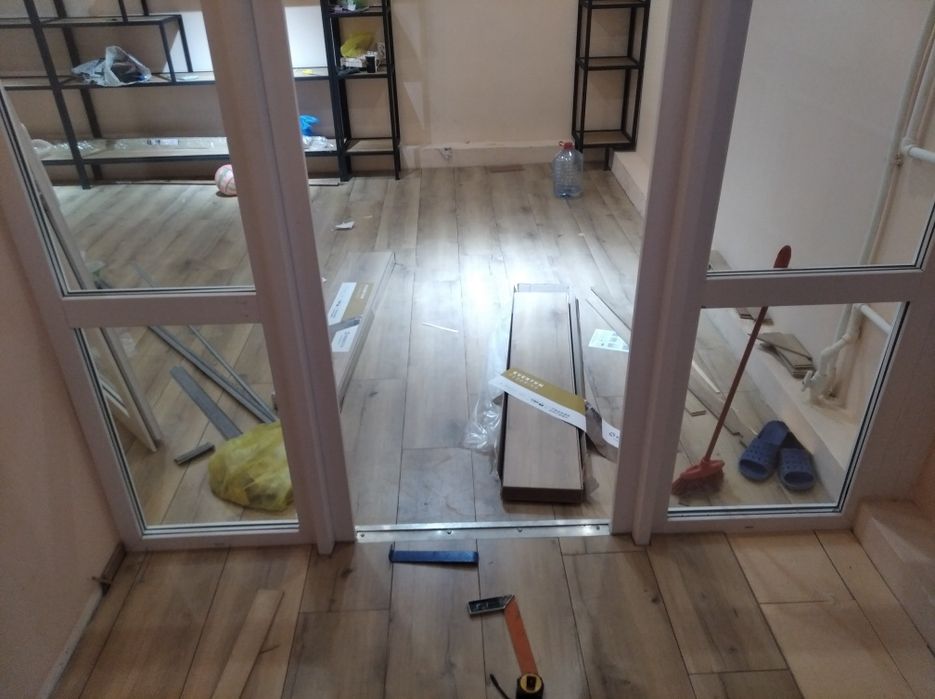 Укладка ламината линолеум плинтус