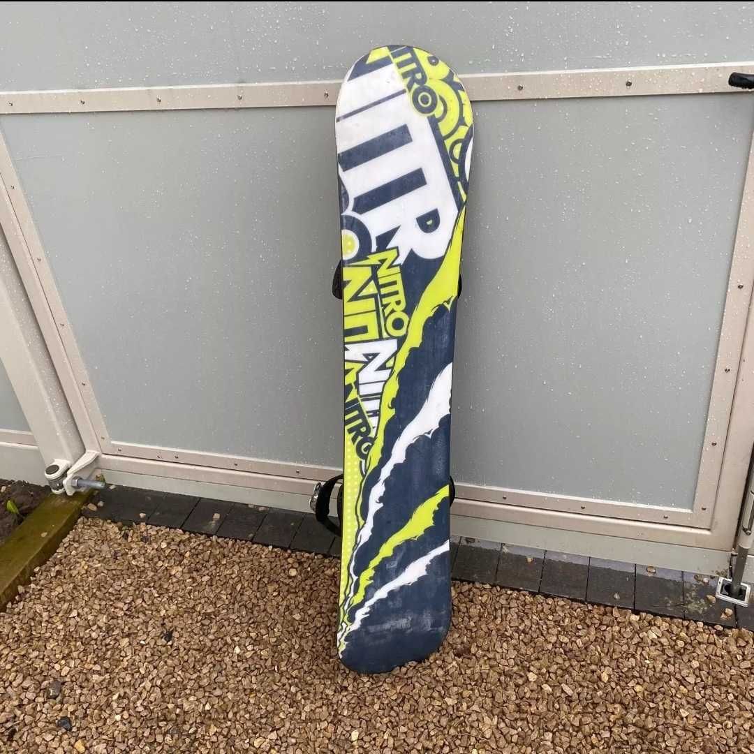 Сноуборд дъска с автомати Nitro Ripper 126см