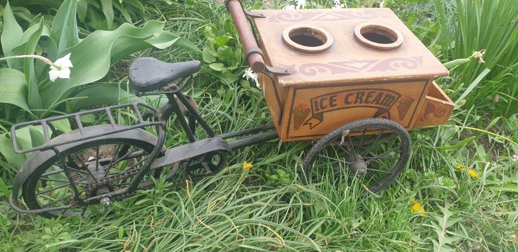 Vintage - bicicleta ice cream