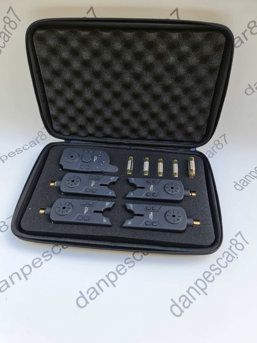 Set 4 Avertizori cu Statie FL si penar de transport model JY-12