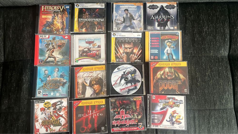 Игры диски для компьютера