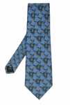 Versace Silk Tie with Medusa Embellishment