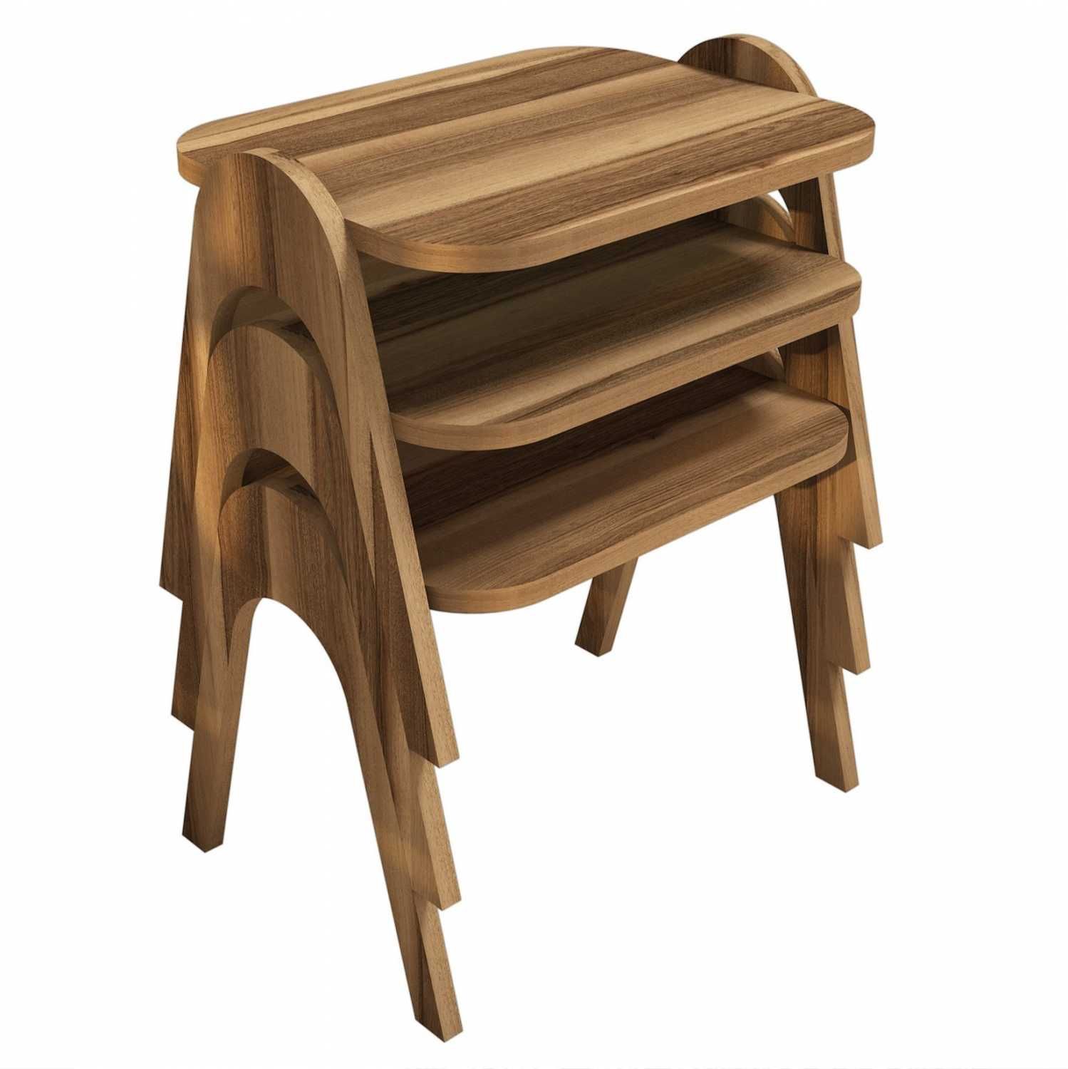 Сет помощни маси NESTING TABLES HM9068.02